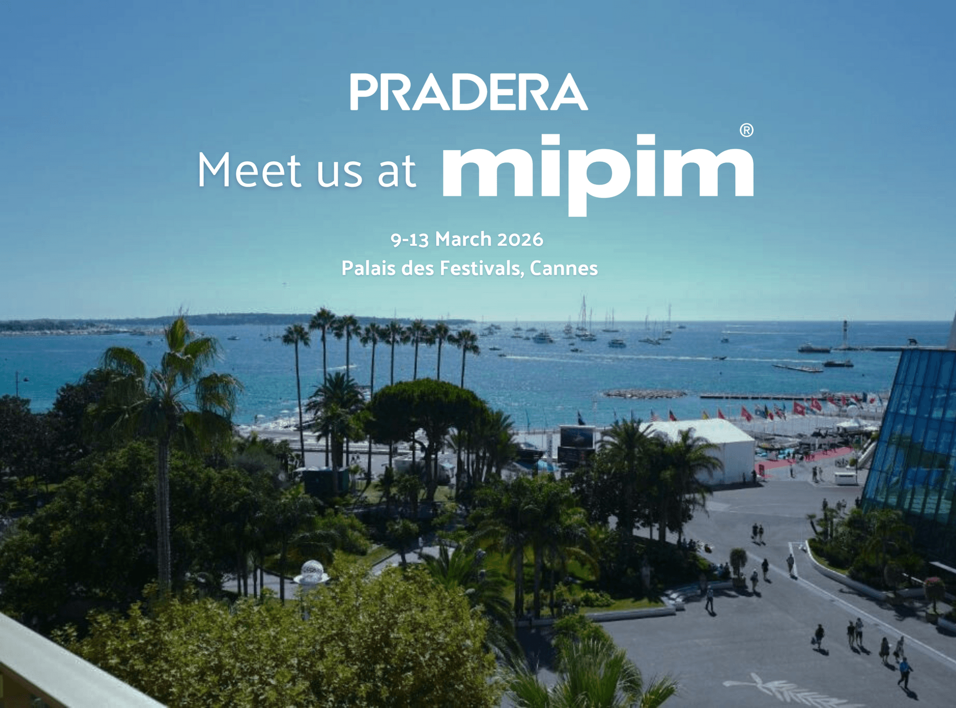 Pradera to join industry leaders at MIPIM 2026